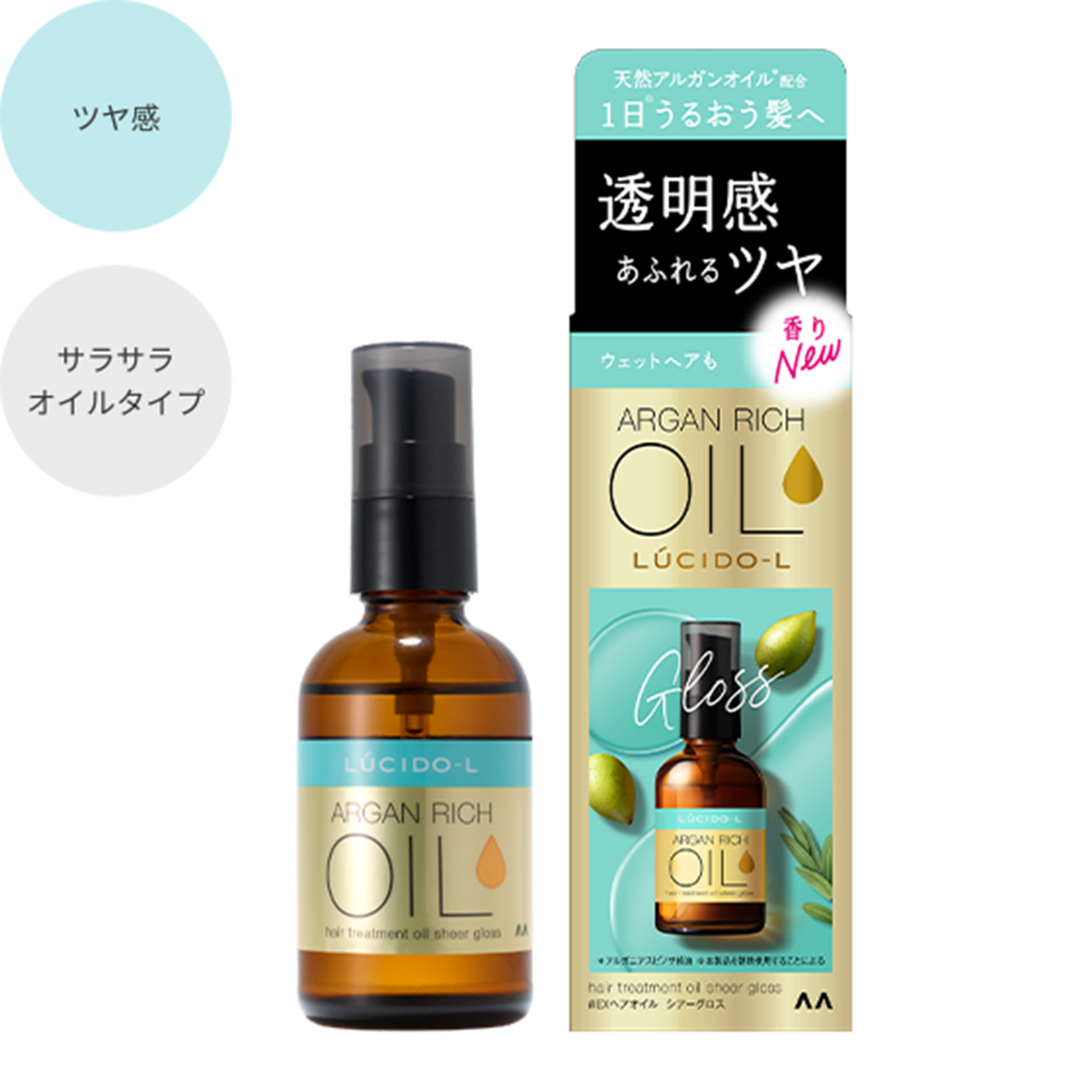 写真:＃EXヘアオイルシアーグロス