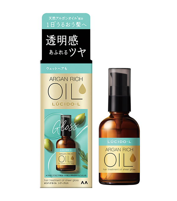 写真:ルシードエルオイルトリートメント#EXヘアオイル シアーグロス