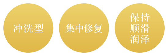 冲洗型 集中修复 保持顺滑润泽