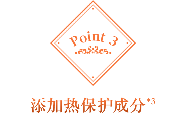 Point 3 添加热保护成分*3